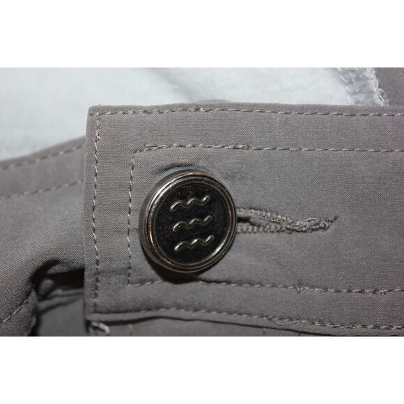 Free Fly Shorts Mens Gray Performance Stretch Chino Golf Quick Dry Casual Sz 38 - Picture 9 of 9